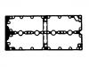 Junta, tapa de culata de cilindro Valve Cover Gasket:504019494