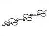 Valve Cover Gasket:06M 103 649 D